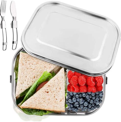 bulk steel bento box|metal bento boxes for adults.